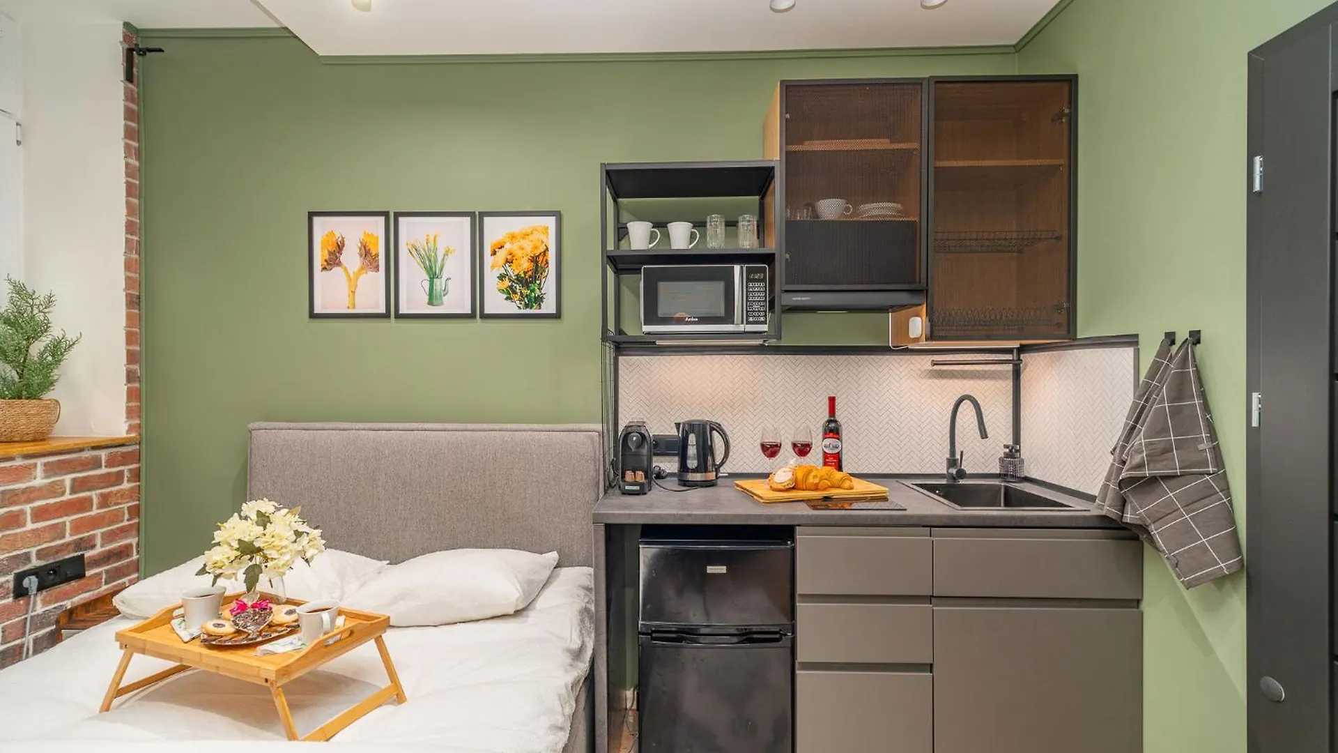 Krakow Grzegorzki Studio - Central Station Nearby - By Rentujemy Poland